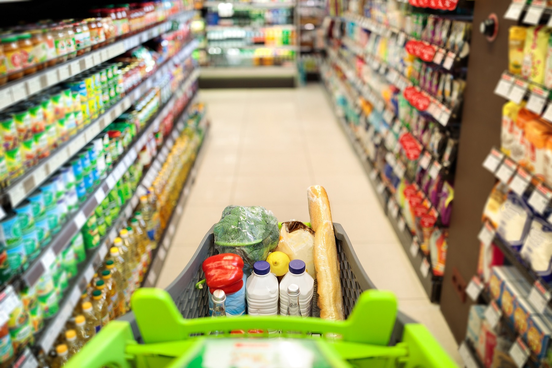Seções mais lucrativas de um supermercado
