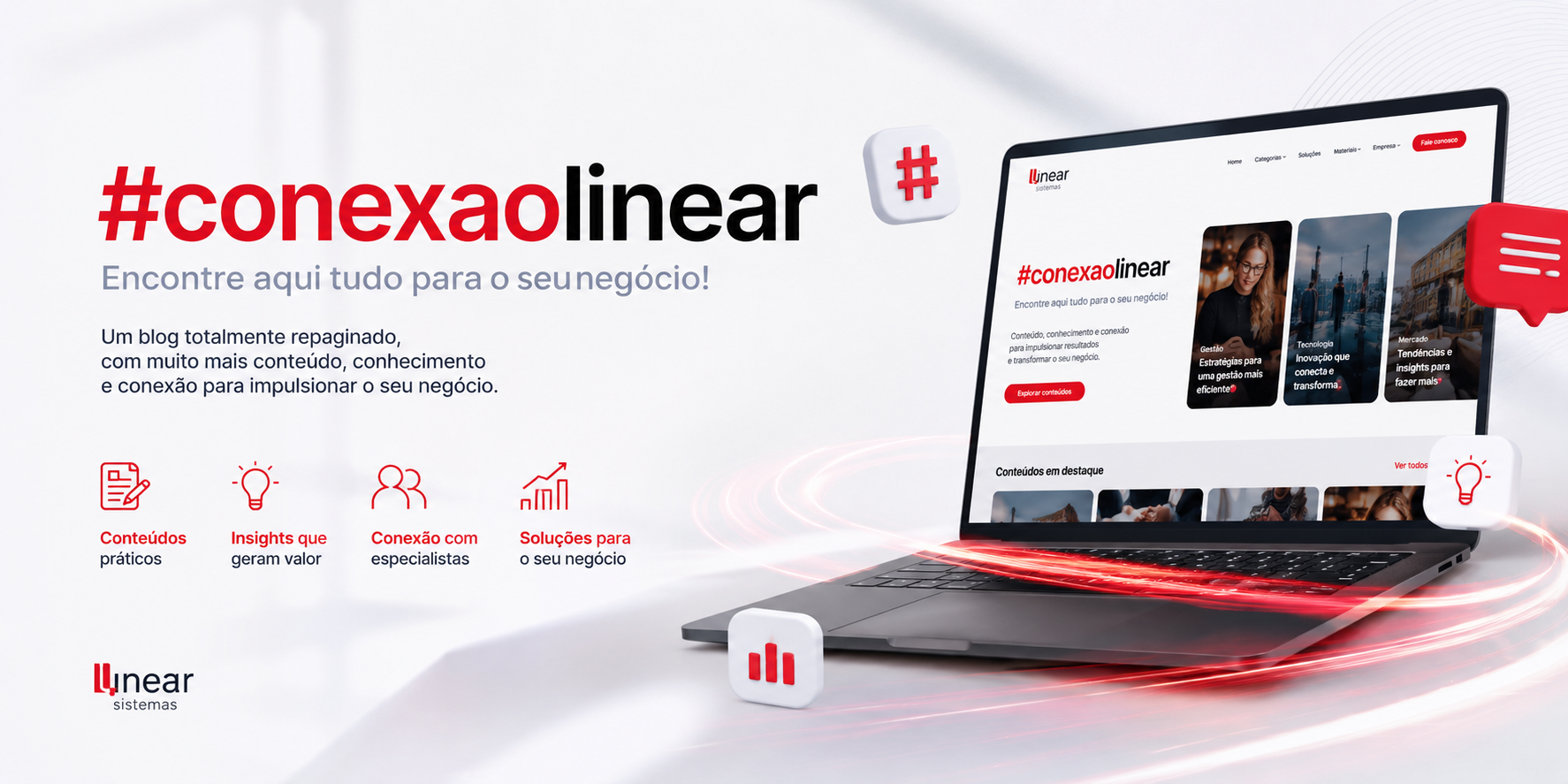 Conexão Linear: Estamos de Cara Nova!